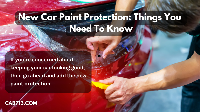 car paint protection