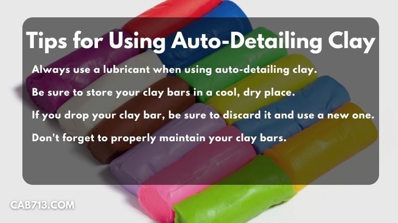 Tips for Using Auto-Detailing Clay Bar