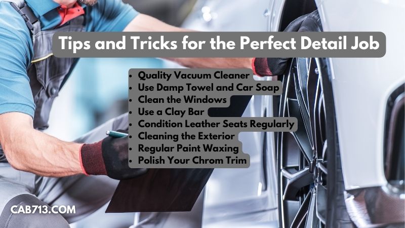 car detailing guide tips and tricks