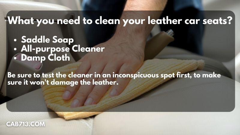 why you need to do cleaning the leather seats in car