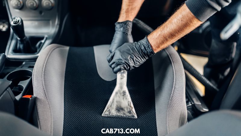 removing hair from car interiors